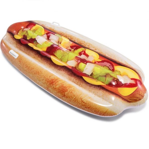 Intex opblaasbare hotdog (180 cm)
