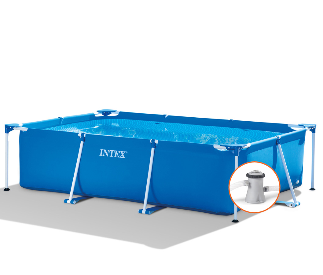 Intex Metal Frame Pool - 260 x 160 x 65 - met filterpomp
